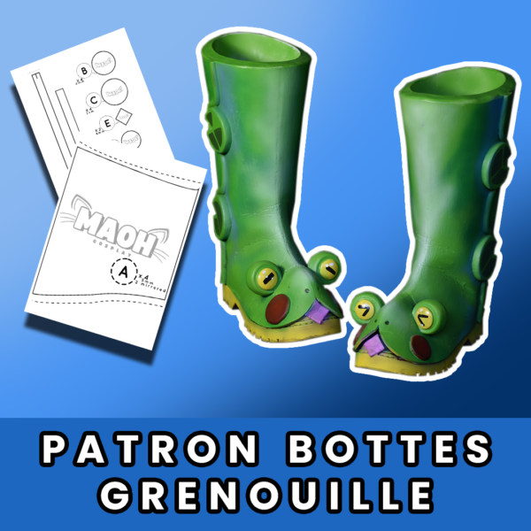 Patron bottes de pluie Milio