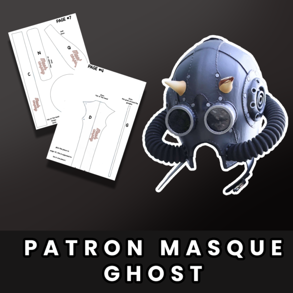 Patron masque Ghoul